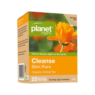 Planet Organic Organic Herbal Tea Cleanse (Skin Pure) x 25 Tea Bags